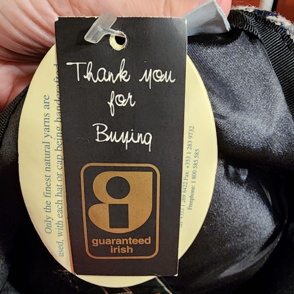 Hats of Ireland Castlebar hand tailored flat cap / newsboy cap. - Picture 4 of 10